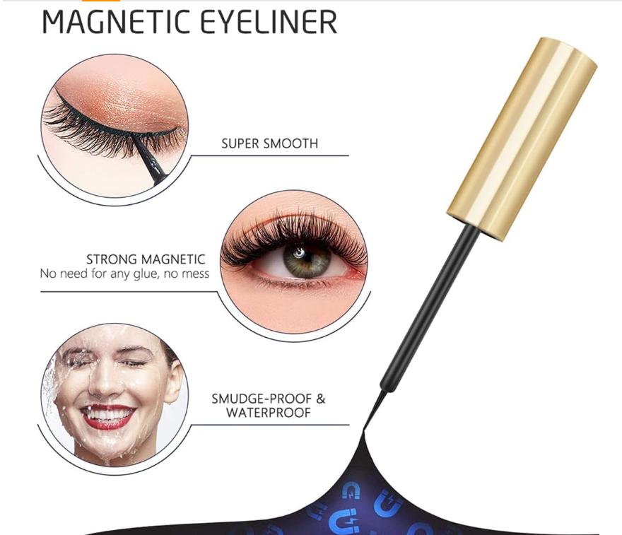 Dapatkan Bulu Mata Yang Cantik dengan Mudah dengan Celak Magnet dan Kit Bulu Mata