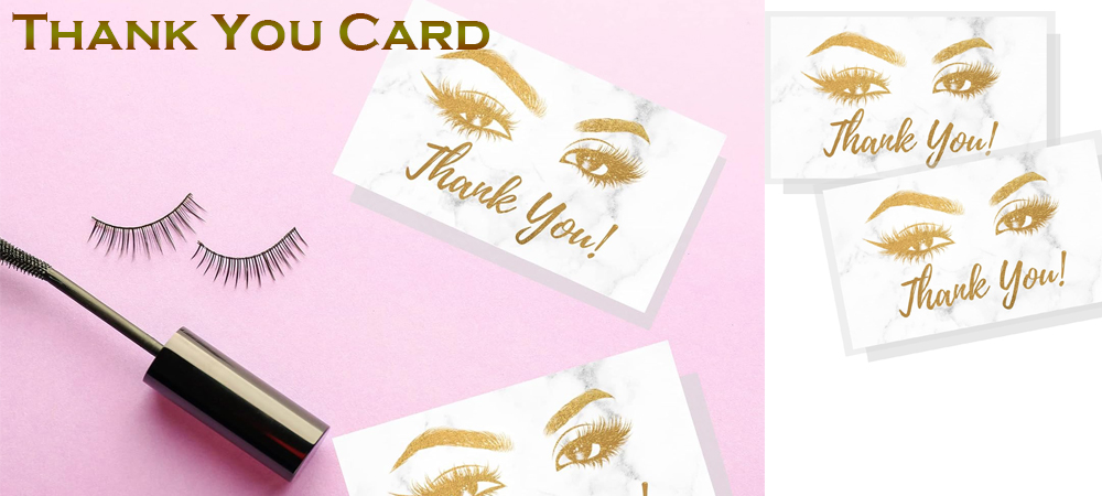 Kepentingan Kad Terima Kasih dalam Lash Aftercare Extension