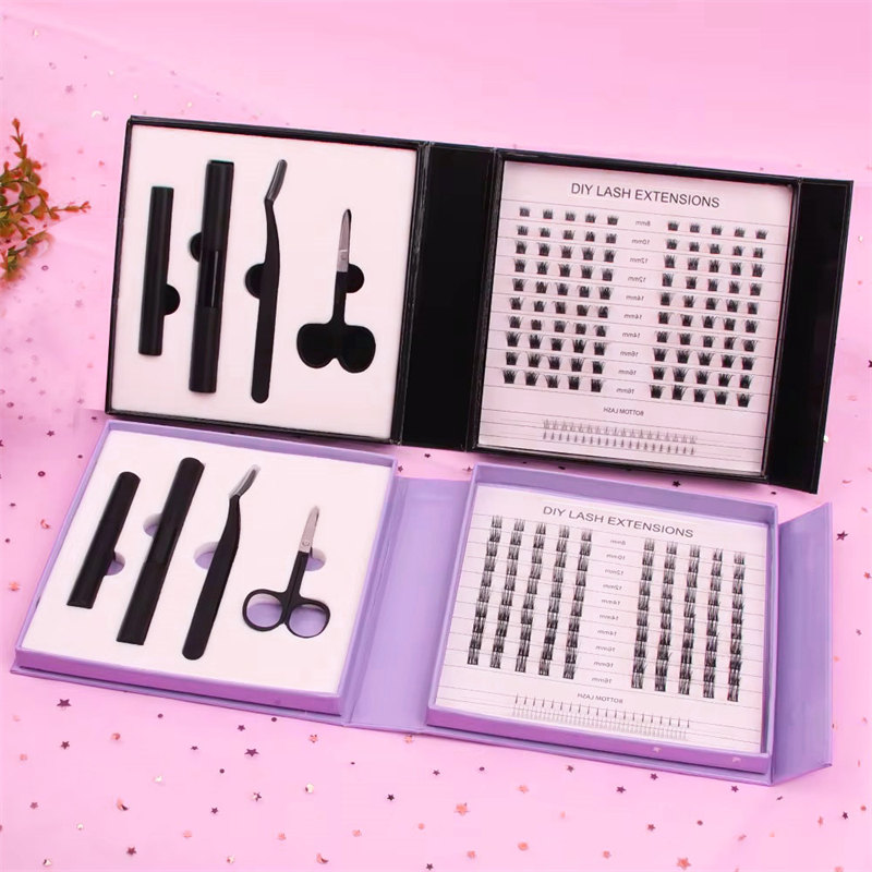 Kit Sambungan Bulu Mata DIY Dan Pengedap Bulu Mata